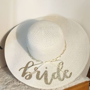 Bride Straw Sun Hat